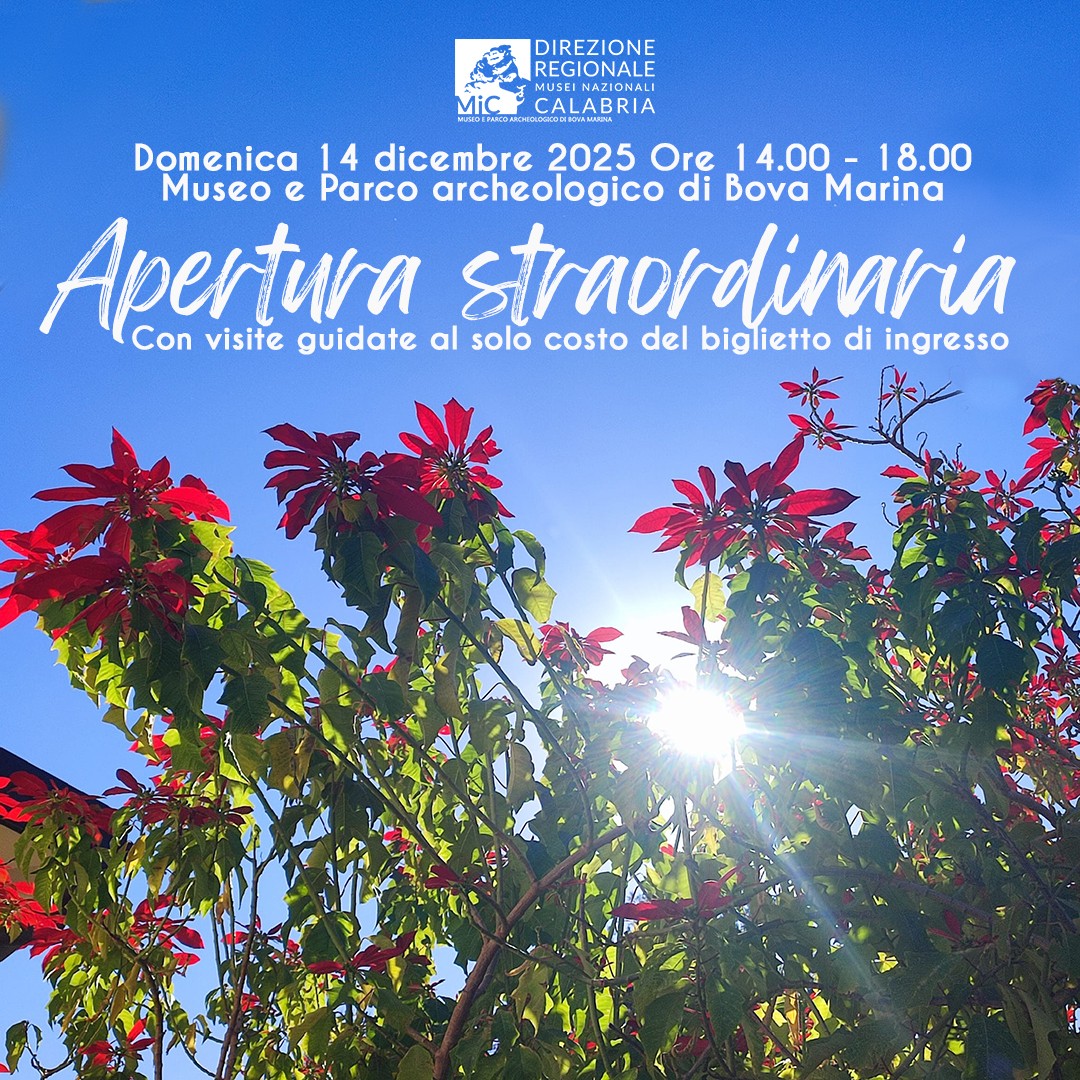 Apertura straordinaria del Museo e Parco archeologico di Bova Marina